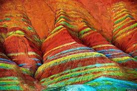Zhangye Danxia Geopark, China
